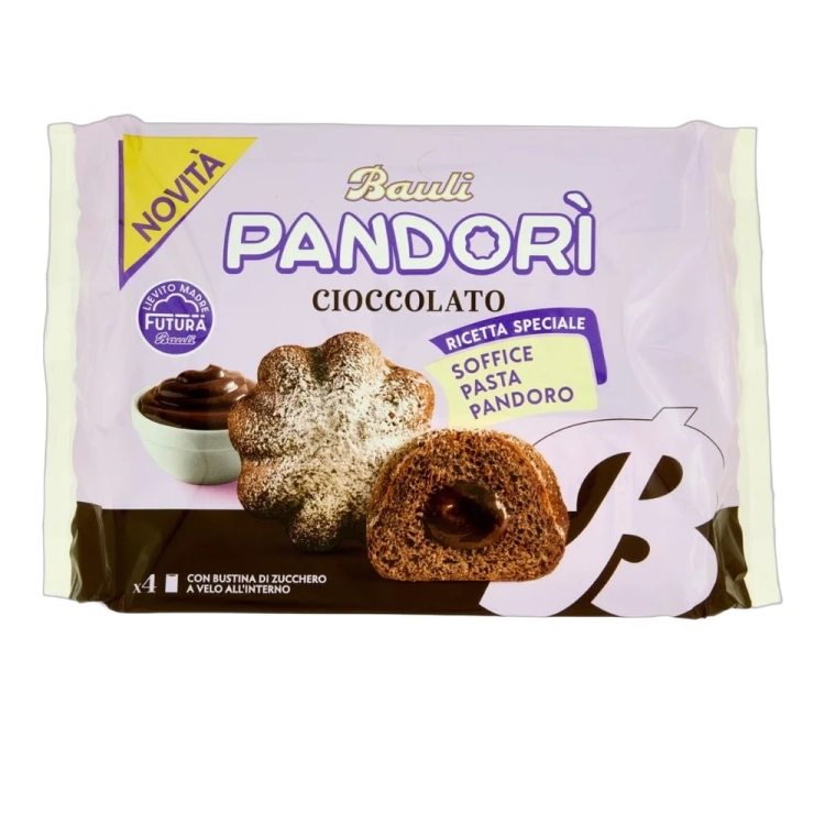 Babeczki małe kakaowe Pandorini al Cacao x4 Bauli  150g - widok szczegółowy 2