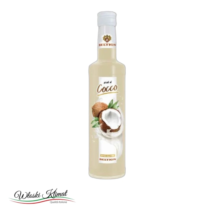 Napój do rozcieńczania kokosowy drink al Cocco BELTION 500ml - widok z przodu / opakowanie