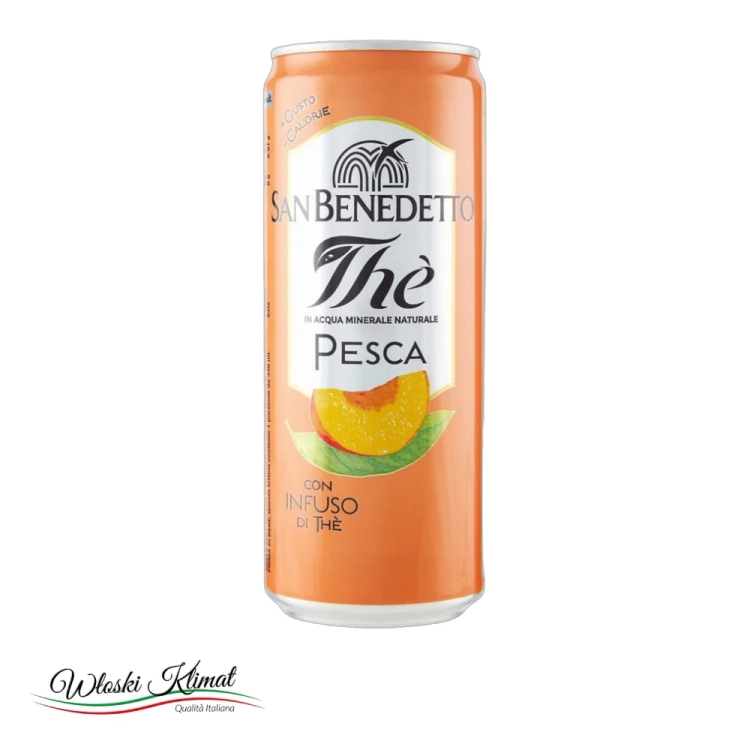 The San Benedetto Brzoskwinia 330 ml - widok z przodu / opakowanie