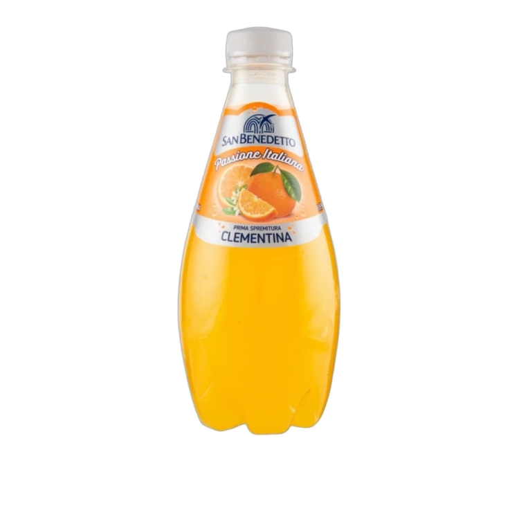 Napój gazowany z dodatkiem soku z mandarynki Clementina San Benedetto 400ml - widok szczegółowy 2