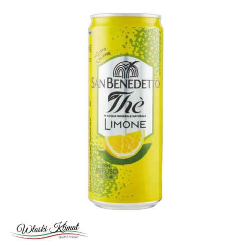 The San Benedetto Cytryna 330 ml - widok z przodu / opakowanie
