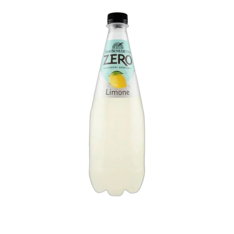 Napój gazowany o smaku cytrynowym bez cukru Limone Zero San Benedetto 750ml - widok szczegółowy 2