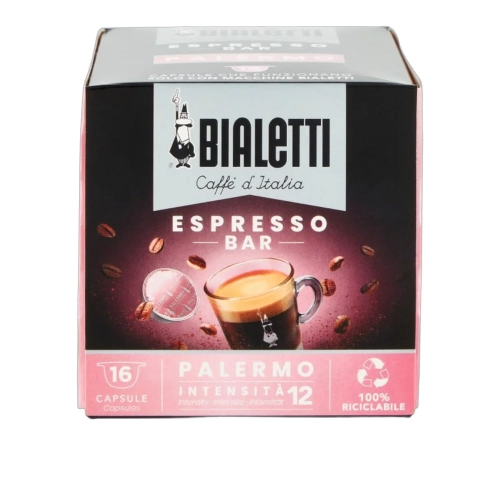 Kawa w kapsułkach Palermo Espresso Bar 16 szt. BIALETTI - widok szczegółowy 2