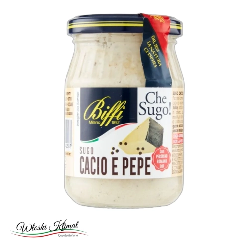 Sos Sugo Cacio e pepe Biffi 190g - widok z przodu / opakowanie