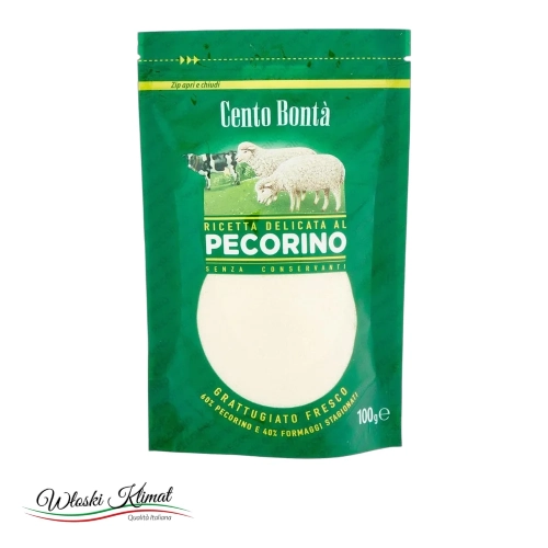 Ser tarty Pecorino Mix Biraghi 100g - widok z przodu / opakowanie