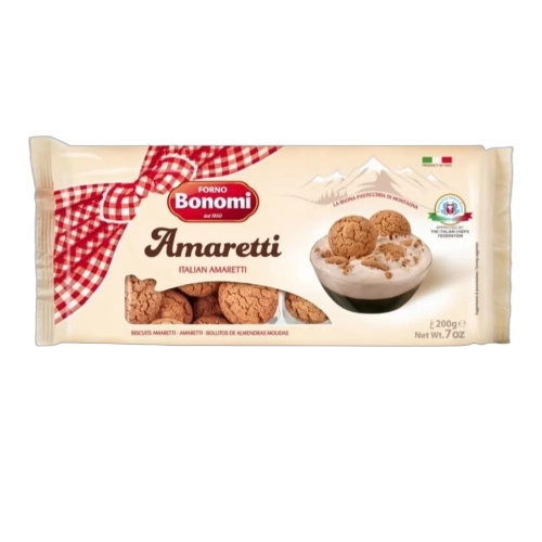 Ciastka Amaretti Bonomi 200 g - widok szczegółowy 2