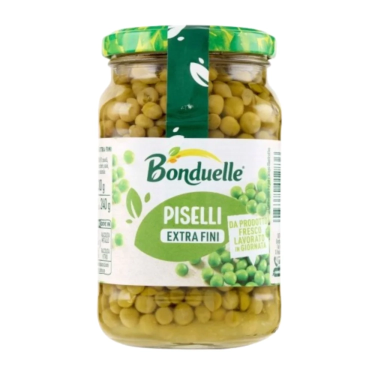 Groszek zielony drobny w zalewie Extra Fini Bonduelle 330g - widok szczegółowy 2
