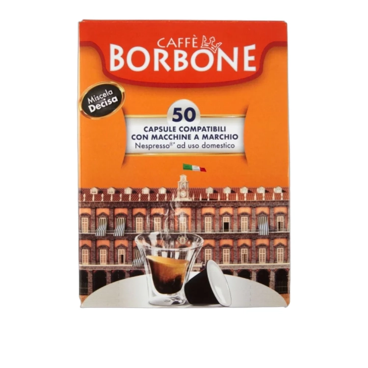 Kawa w kapsułkach Miscela Decisa 50 szt. CAFFE BORBONE - widok szczegółowy 2