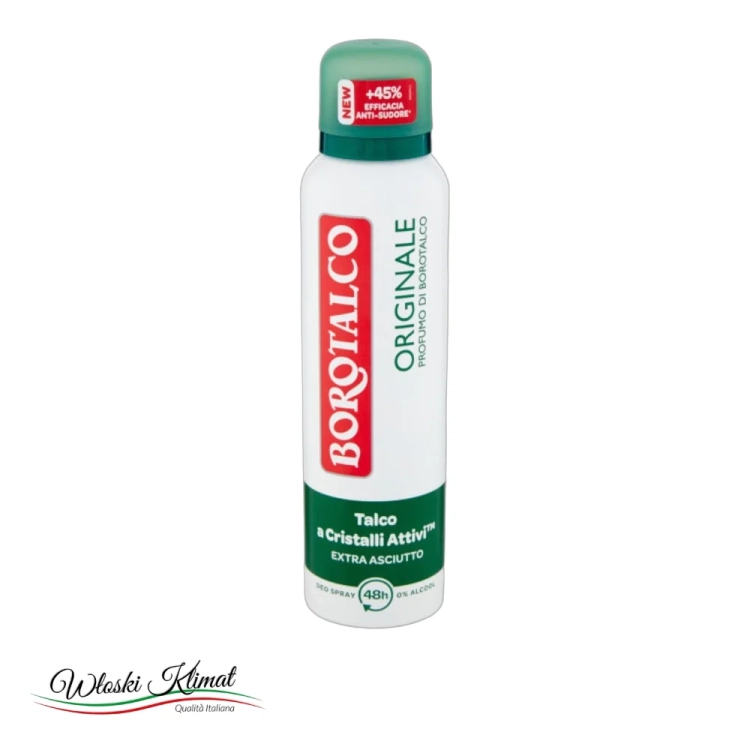 Dezodorant w sprayu Originale BOROTALCO 150ml - widok z przodu / opakowanie