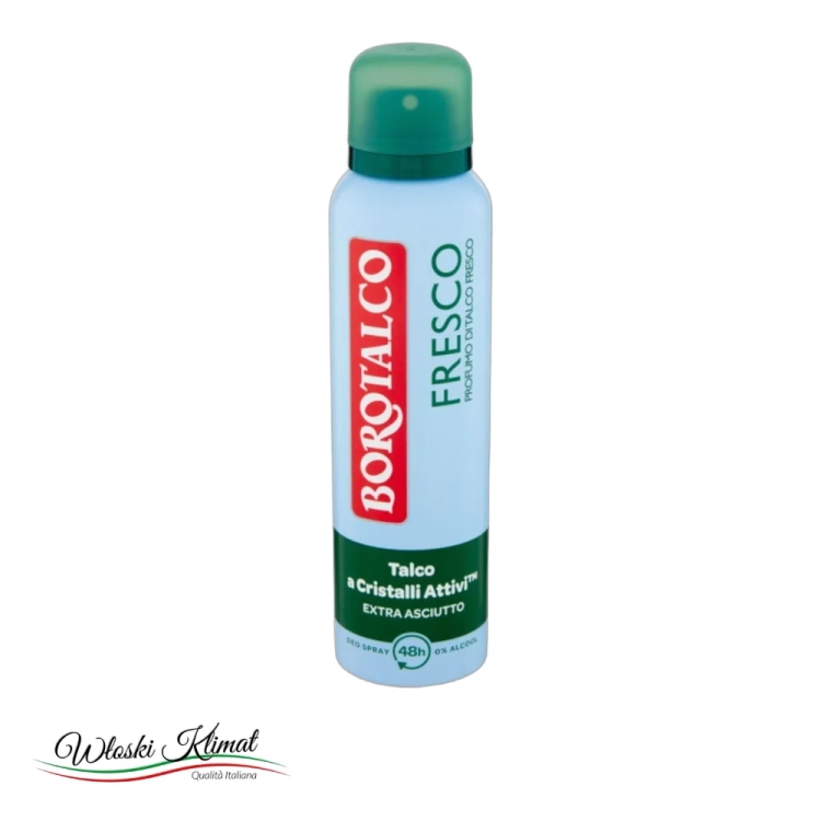 Dezodorant w sprayu Fresco BOROTALCO 150ml - widok z przodu / opakowanie