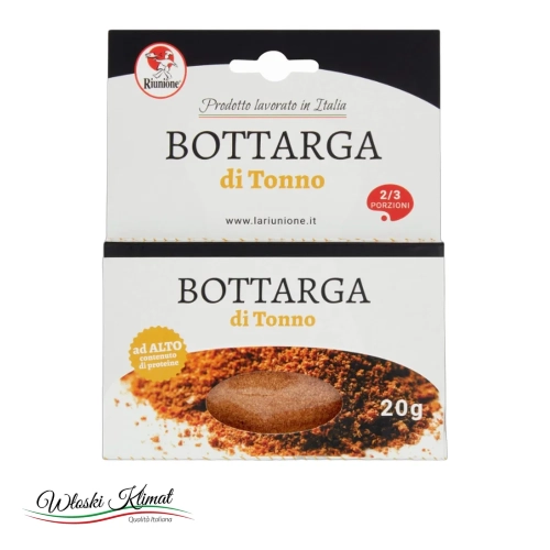 Bottarga di tonno Riunione 20 g - widok z przodu / opakowanie