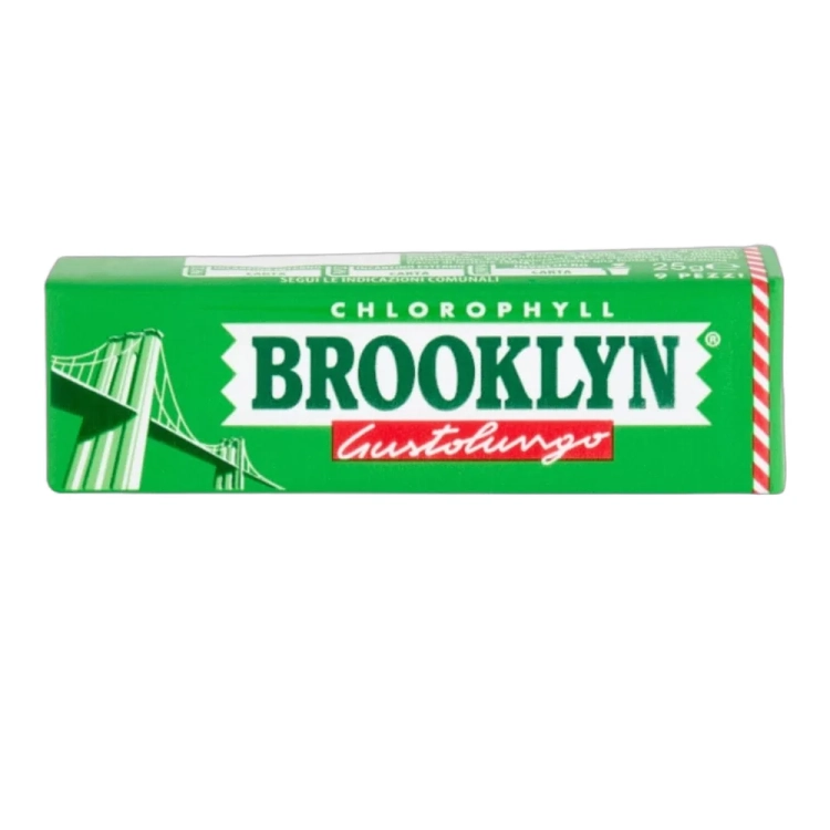 Guma do żucia miętowa Gustolungo Chlorophyll BROOKLYN 25g - widok szczegółowy 2