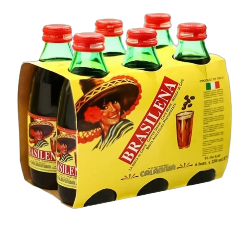 Napój kawowy z Kalabrii Bibita al Caffe Brasilena 6x250ml - widok szczegółowy 2