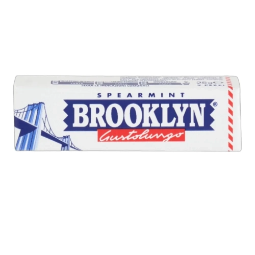 Guma do żucia miętowa Gustolungo Spearmint BROOKLYN 25g - widok szczegółowy 2