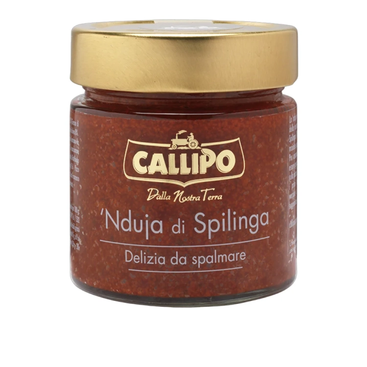 Kiełbasa do smarowania Nduja di Spillinga CALIPPO 200 g - widok szczegółowy 2