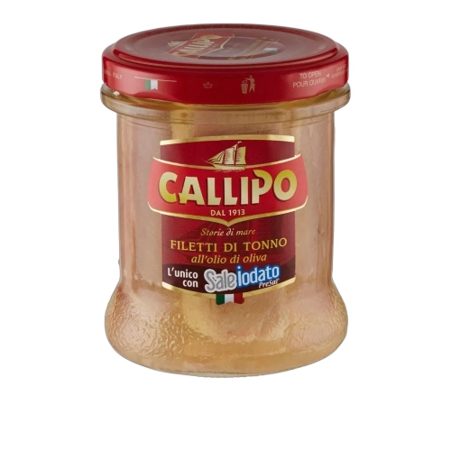 Tuńczyk w filetach w oliwie Callipo 170g - widok szczegółowy 2