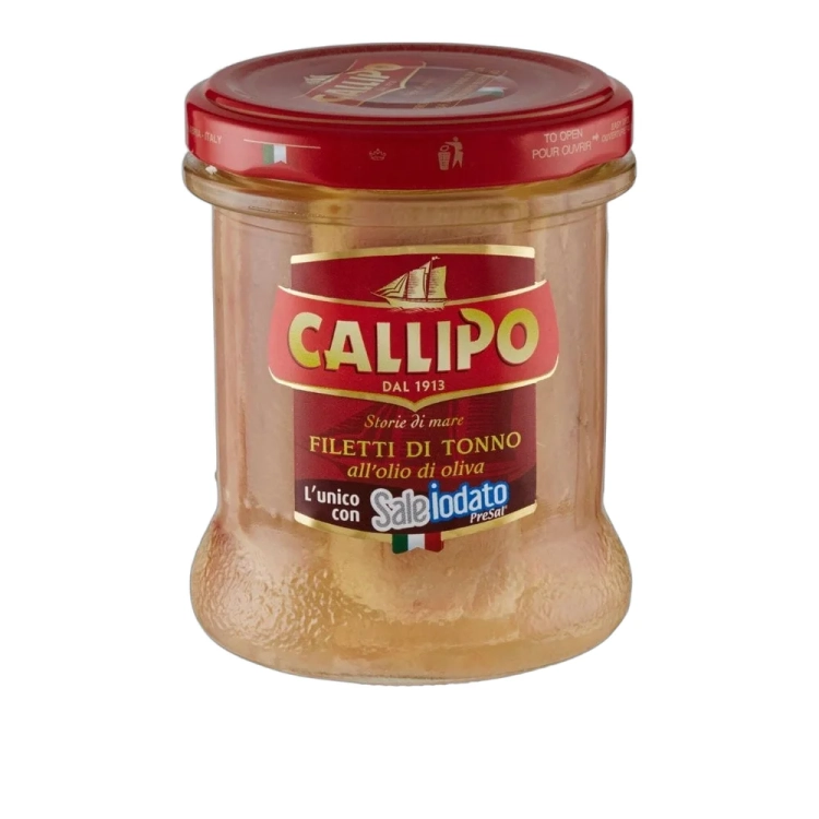 Tuńczyk w filetach w oliwie Callipo 170g - widok szczegółowy 2