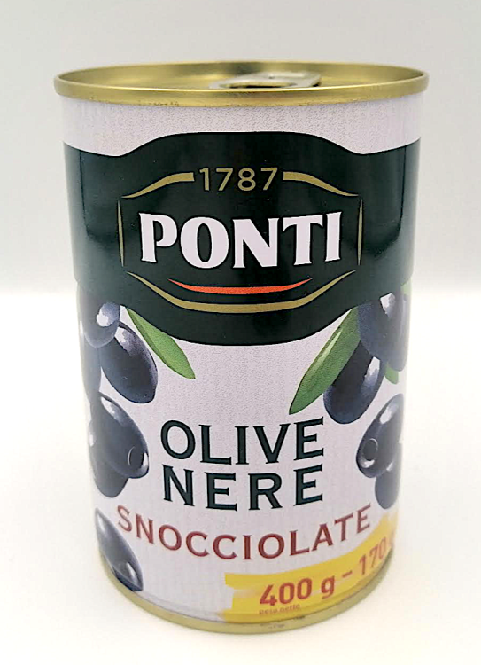 Oliwki czarne Ponti 400 g