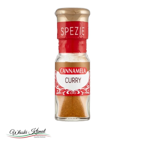Przyprawa Curry Cannamela 25g - widok z przodu / opakowanie