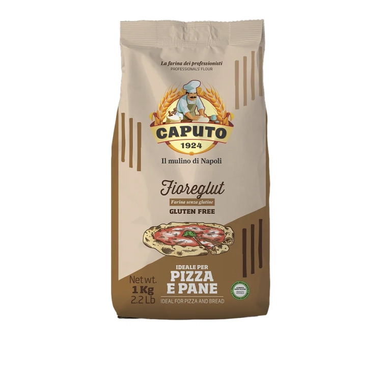 Bezglutenowa mąka na pizzę FIOREGLUT Caputo 1kg - widok szczegółowy 2