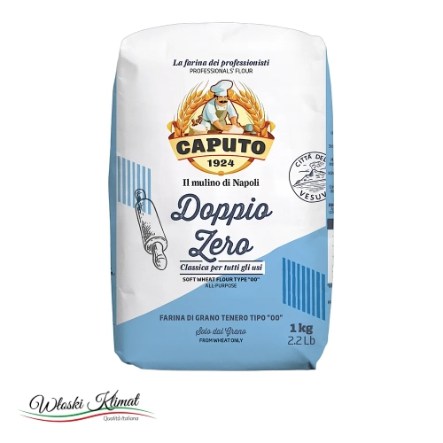 Mąka Caputo Classica typ 00 1kg - widok z przodu / opakowanie