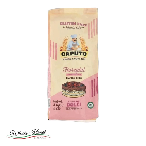 Mąka do ciast bez glutenu Fioreglut Dolci CAPUTO 1kg - widok z przodu / opakowanie