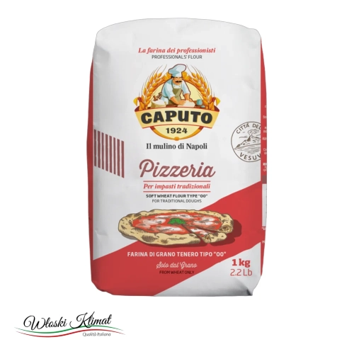 Włoska mąka Caputo Pizzeria 1 kg - widok z przodu / opakowanie