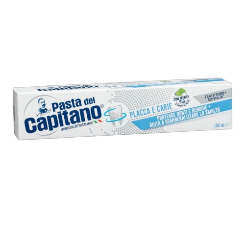 Pasta do zębów Placca e Carie Pasta del Capitano 100ml - widok szczegółowy 2