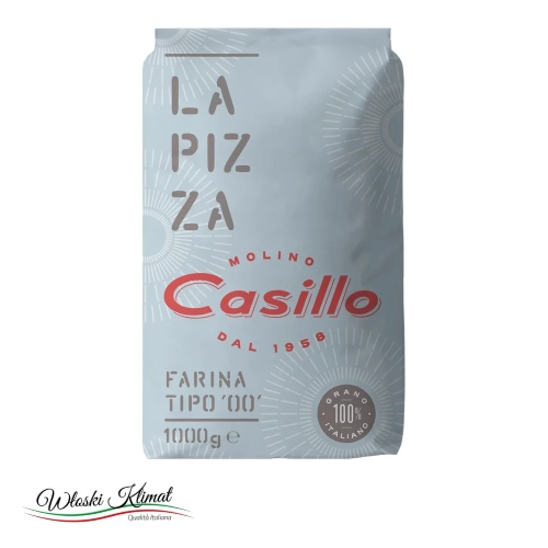 Mąka na pizzę "00" Casillo 1 kg - widok z przodu / opakowanie