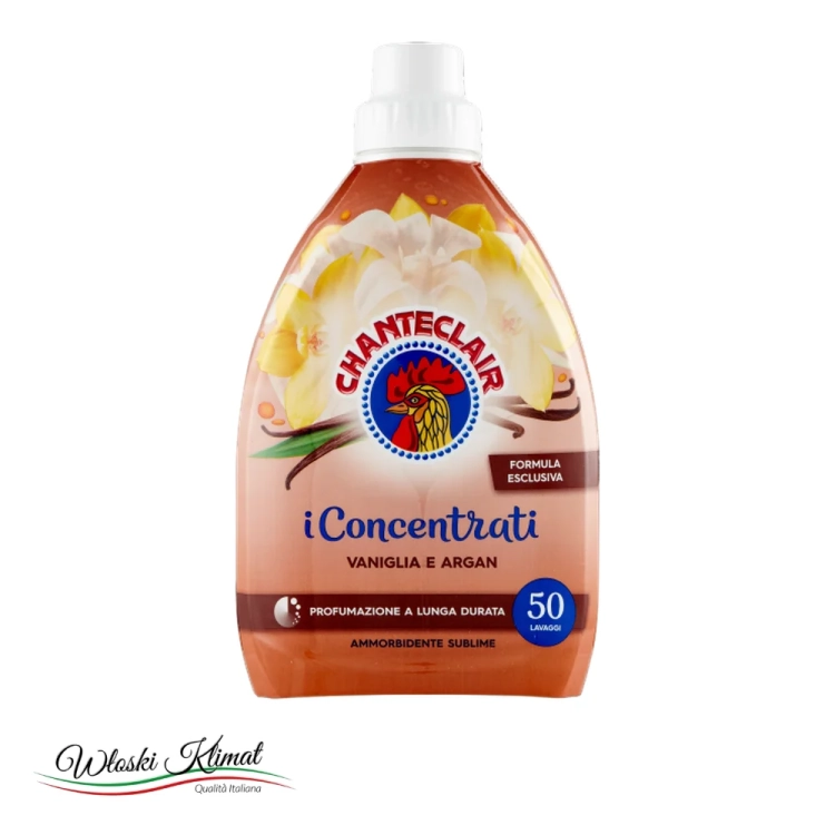 Płyn do płukania koncentrat VANIGLIA I ARGAN Chanteclair 1.140ml - widok z przodu / opakowanie