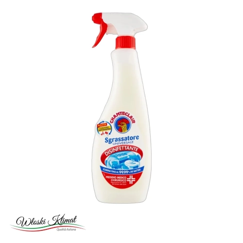 Odtłuszczacz dezynfekujący Sgrassatore Disinfettante CHANTECLAIR 600ml - widok z przodu / opakowanie