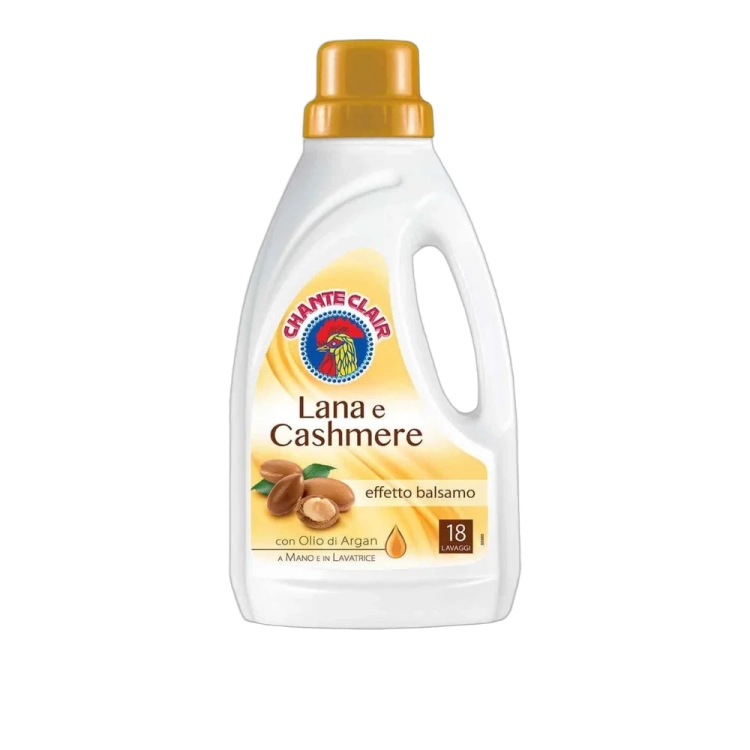 Płyn do prania wełny i kaszmiru z dodatkiem olejku arganowego Lana e Cashmere CHANTECLAIR 900ml - widok szczegółowy 2