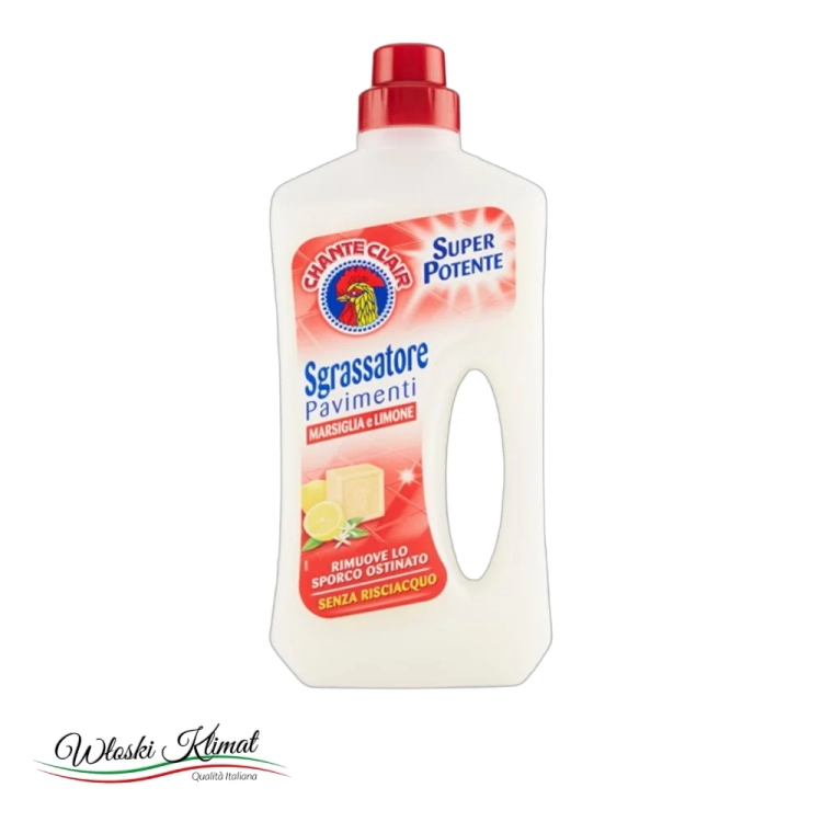 Płyn do mycia podłóg o zapachu Mydła Marsylskiego i Cytryny Pavimenti Marsiglia  Limone Chanteclair 750ml - widok z przodu / opakowanie