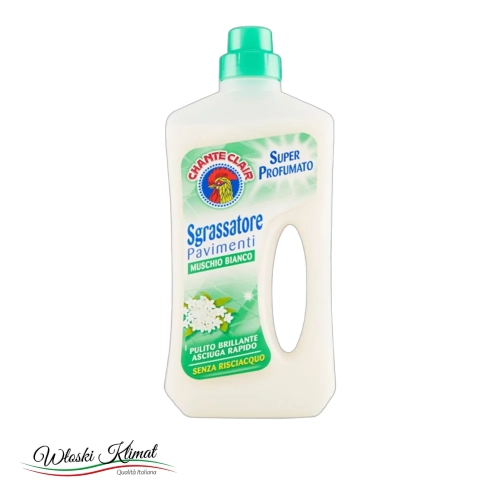 Płyn do mycia podłóg Białe Piżmo Muschio Bianco Chanteclair 750ml - widok z przodu / opakowanie