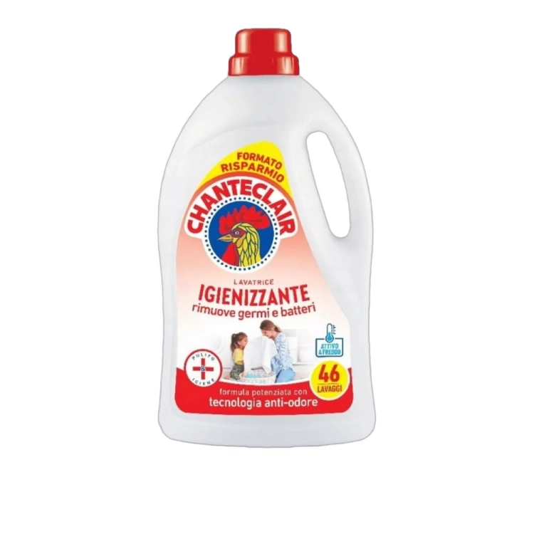 Płyn do prania antybakteryjny higienizujący Igienizzante 46 prań Chanteclair 2070ml - widok szczegółowy 2