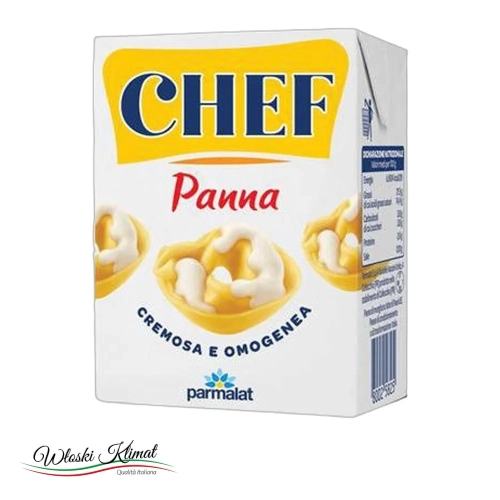 Śmietanka Panna da cucina Chef PARMALAT 200 ml - widok z przodu / opakowanie