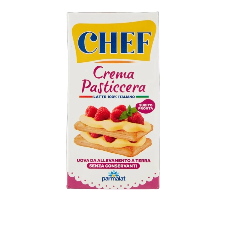 Krem budyniowy gotowy Crema Pasticcera Chef Parmalat 530g - widok szczegółowy 2