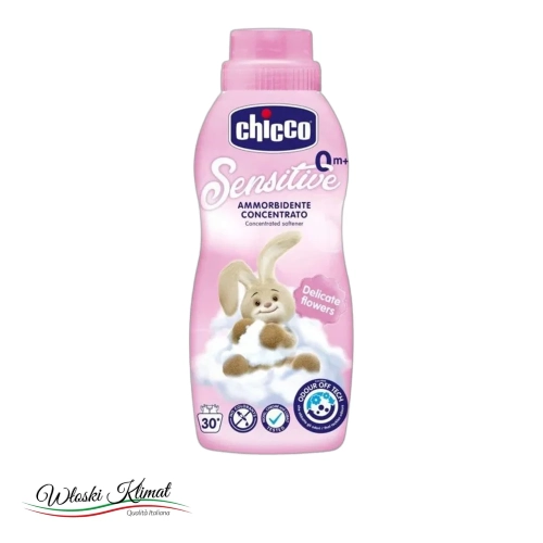Płyn do płukania koncentrat Delicate Flowers Sensitive CHICCO 750ml - widok z przodu / opakowanie