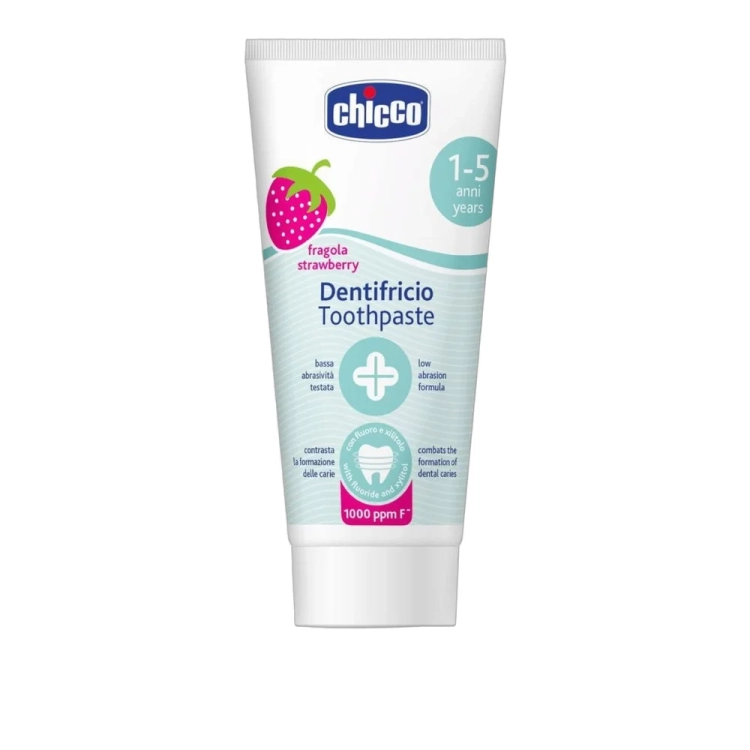 Pasta do zębów truskawkowa Fragola Baby CHICCO 50ml - widok szczegółowy 2