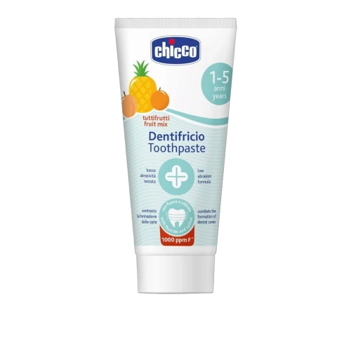 Pasta do zębów owocowy mix Tuttifrutti fruit mix Baby CHICCO 50ml - widok szczegółowy 2
