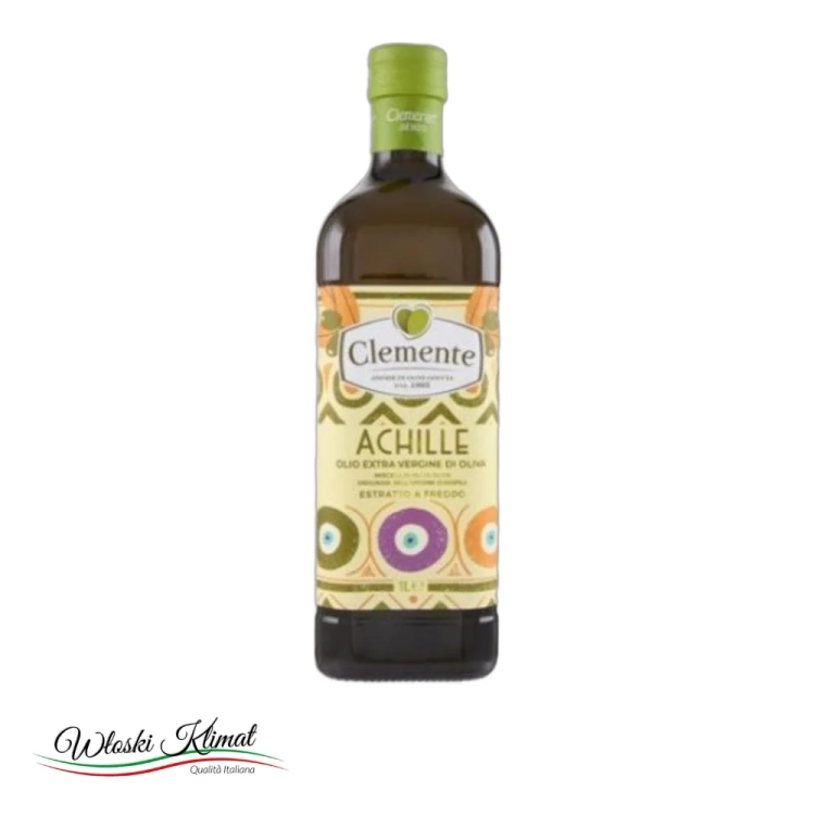 Oliwa Extra Vergine Classico Achille Clemente 1 L - widok z przodu / opakowanie