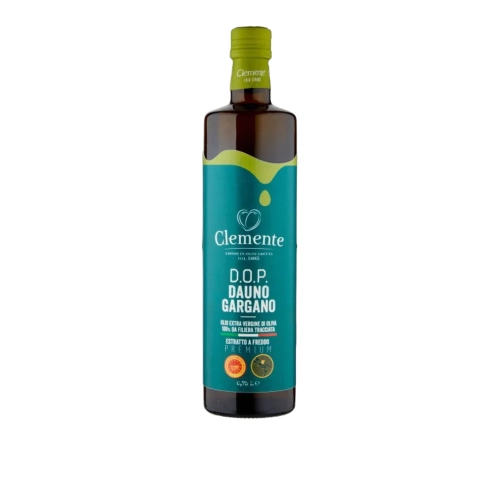 Oliwa z oliwek Extra Vergine Premium Dauno Gargano D.O.P. 100% Italia CLEMENTE 750ml - widok szczegółowy 2