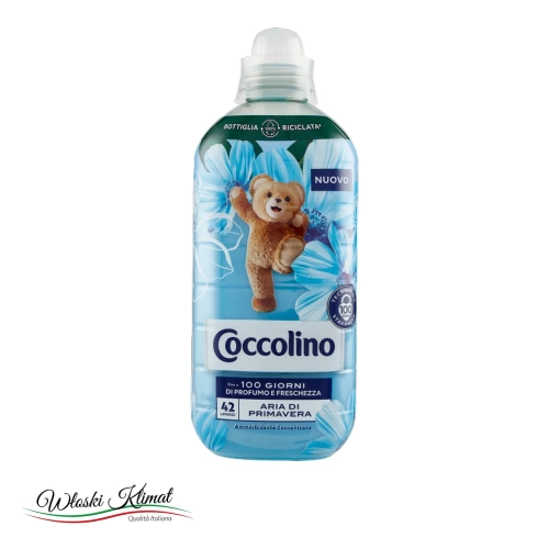 Płyn do płukania Aria di Primavera Koncentrat COCCOLINO 980 ml - widok z przodu / opakowanie