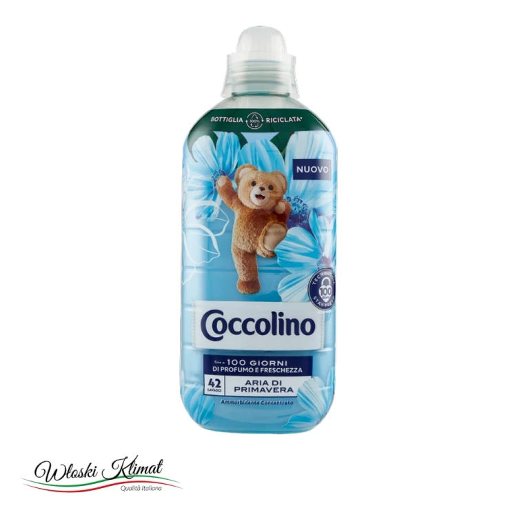 Płyn do płukania Aria di Primavera Koncentrat COCCOLINO 980 ml - widok z przodu / opakowanie