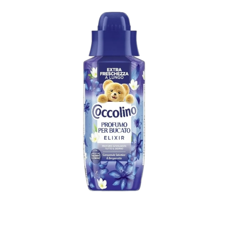 Perfumy do prania Bergamotka i Dzwonek pokrzywolistny Elixir COCCOLINO 342ml - widok szczegółowy 2