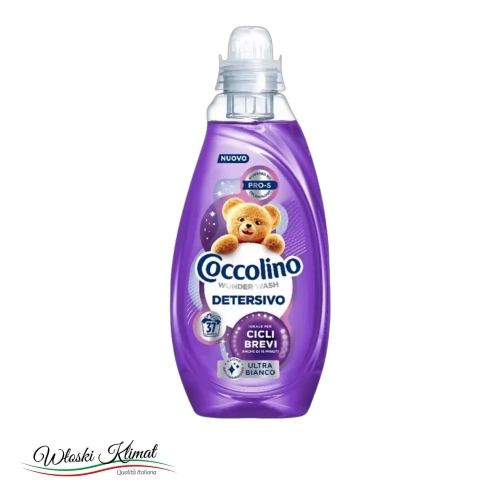 Płyn do prania do tkanin białych żel Ultra Bianco Coccolino 1480ml - widok z przodu / opakowanie
