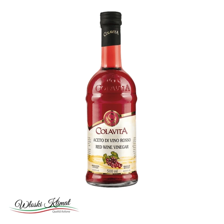 Ocet z czerwonego wina Colavita 500 ml - widok z przodu / opakowanie
