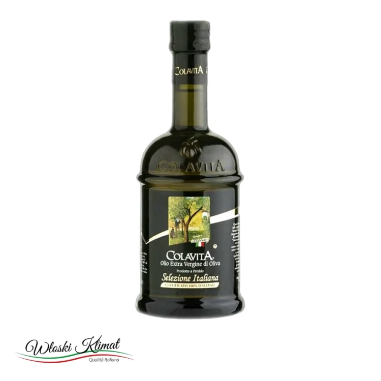 Oliwa z oliwek 100% Italia Colavita 500 ml - widok z przodu / opakowanie