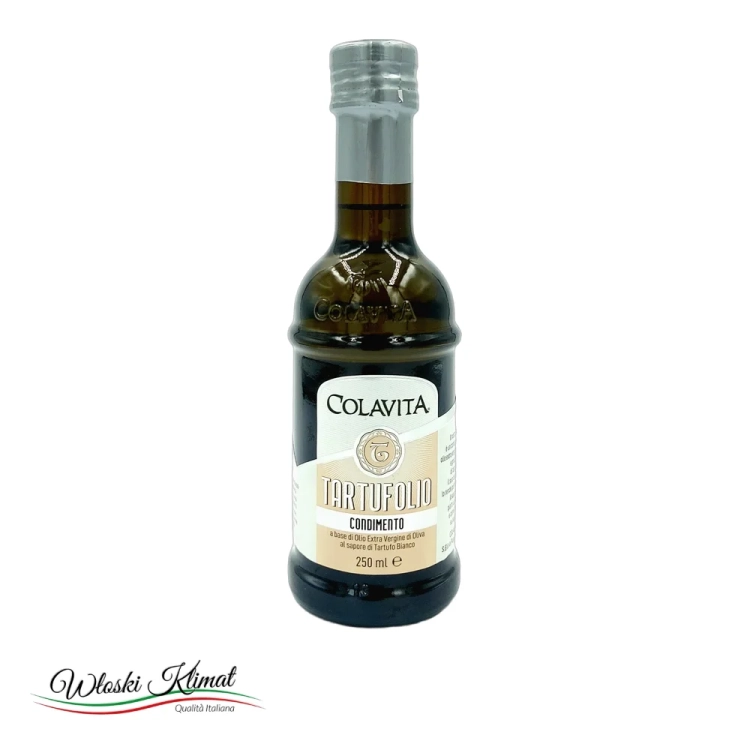 Oliwa Truflowa COLAVITA 250 ml - widok z przodu / opakowanie