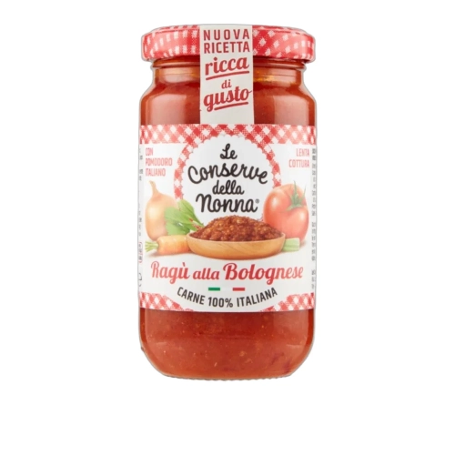 Sos Boloński Ragu alla Bolognese LE CONSERVE DELLA NONNA 190g - widok szczegółowy 2